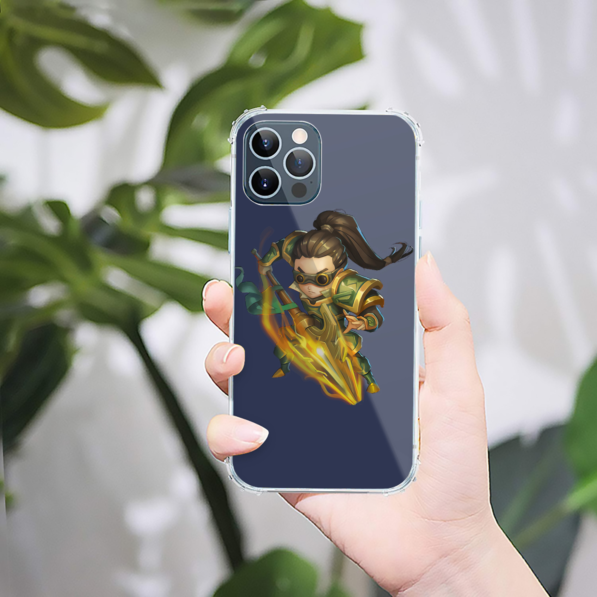 （画像用） リーグ・オブ・レジェンド League of Legends LOL 【iPhone 12シリーズ対応】透明スマホケース（クリアソフトケース）